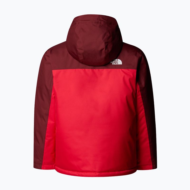 Giacca da sci per bambini The North Face Freedom Insulated sumac/rosso 6