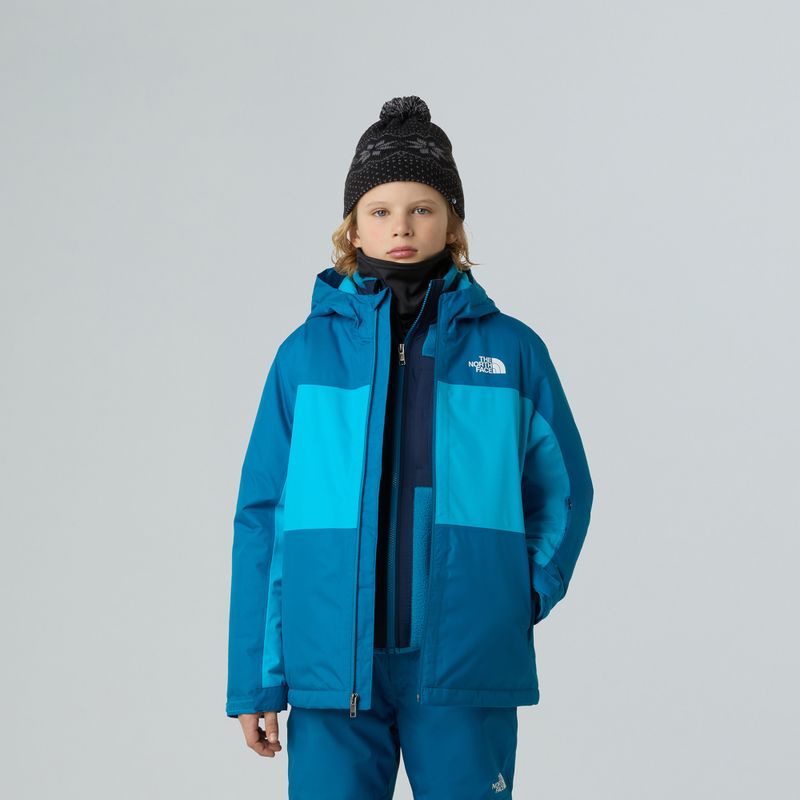 Giacca da sci per bambini The North Face Freedom Insulated dusk blue/meridian blue 4