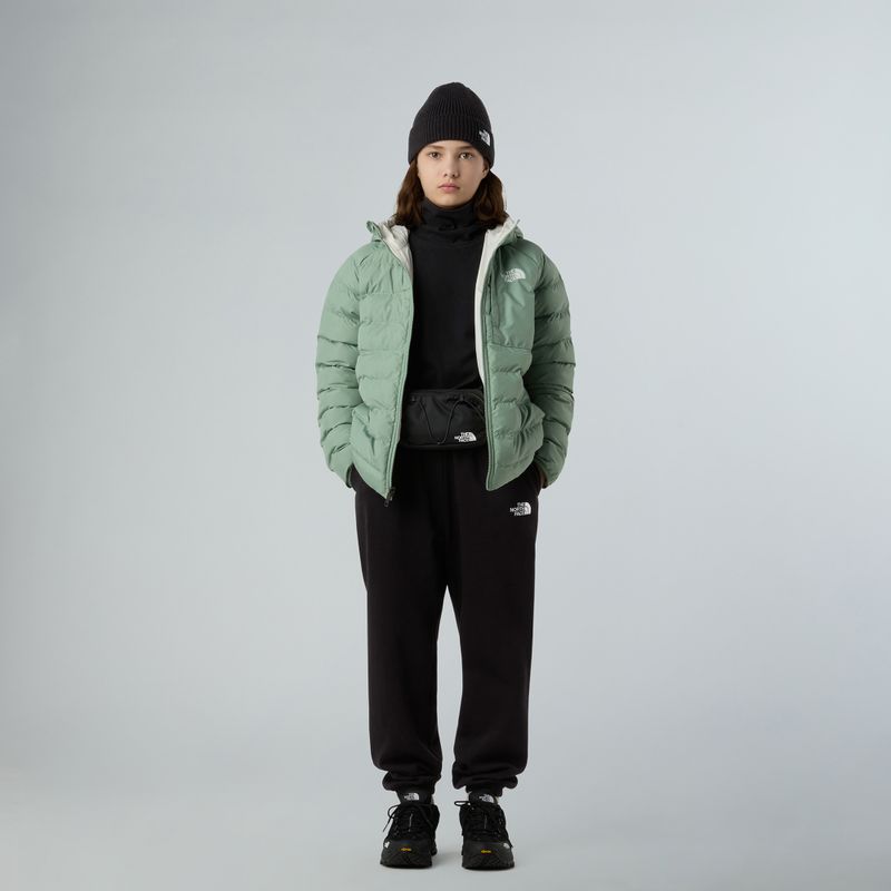 Giacca a piumino per bambini The North Face Reversible Perrito Hooded slate moss 2