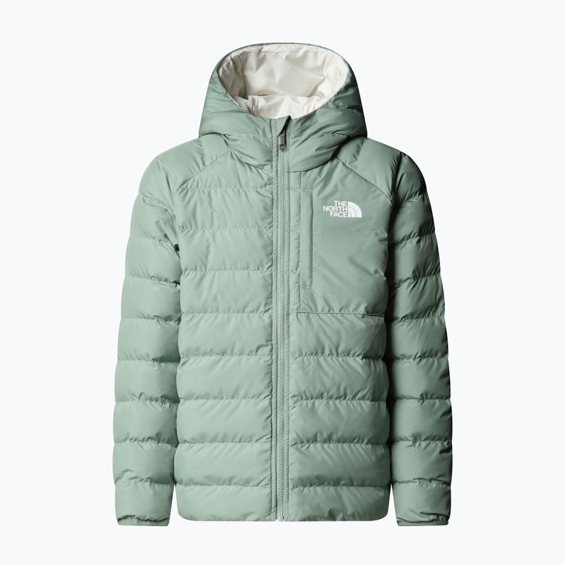 Giacca a piumino per bambini The North Face Reversible Perrito Hooded slate moss 6