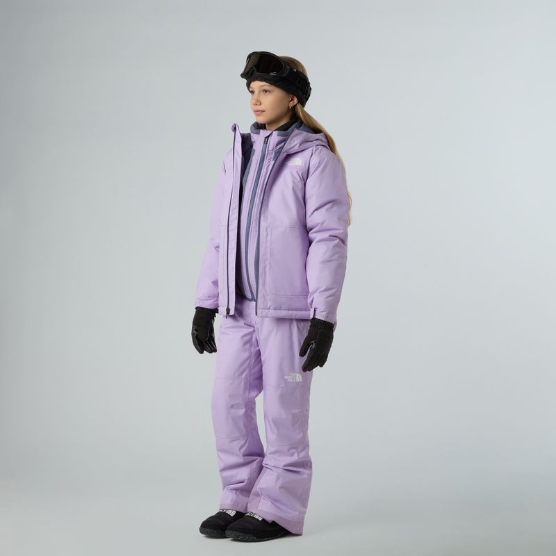 Giacca da sci per bambini The North Face Freedom Insulated lite lilac 2