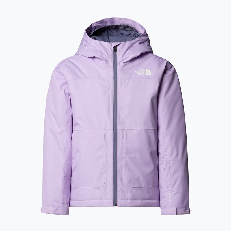 Giacca da sci per bambini The North Face Freedom Insulated lite lilac 5