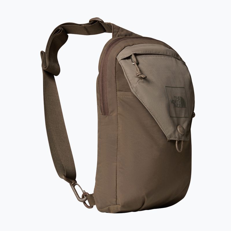 Zaino urbano a tracolla singola The North Face Glen Canyon mocha brown/smokey brown