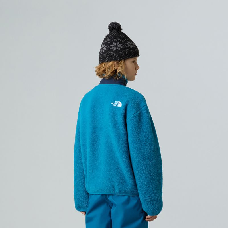 Felpa in pile per bambini The North Face Yumiori Full Zip blu scuro/summit navy 3