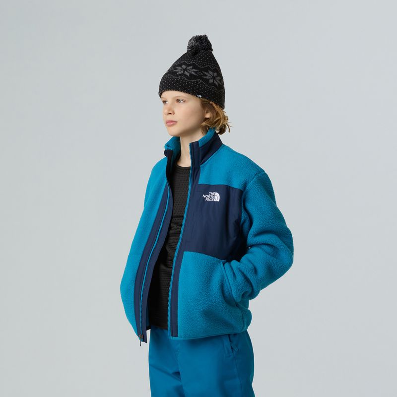 Felpa in pile per bambini The North Face Yumiori Full Zip blu scuro/summit navy 4