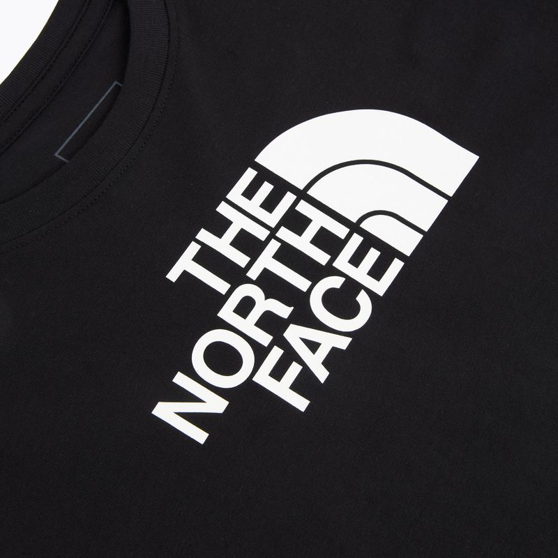 Maglietta per bambini The North Face Evolution Half Dome SS Tee tnf black 3