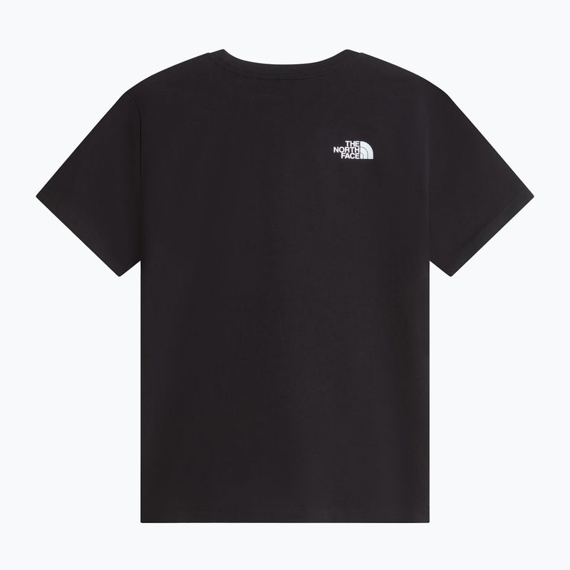 Maglietta per bambini The North Face Evolution Half Dome SS Tee tnf black 2
