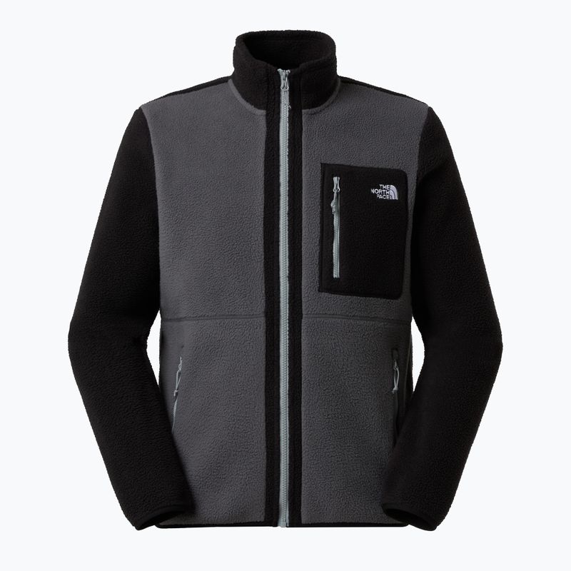 Felpa The North Face Yumiori Full Zip uomo grigio antracite/nero/grigio monumento 5