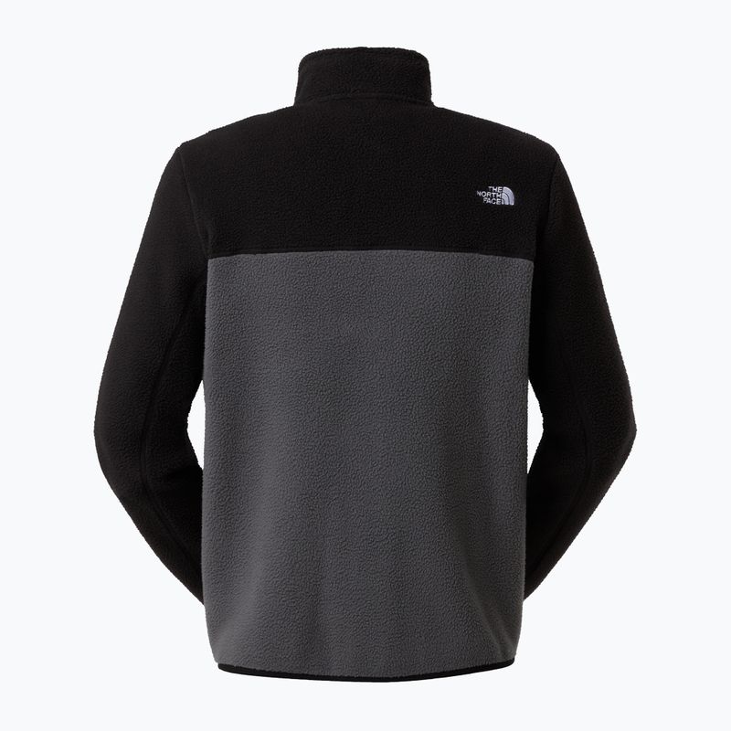 Felpa The North Face Yumiori Full Zip uomo grigio antracite/nero/grigio monumento 6
