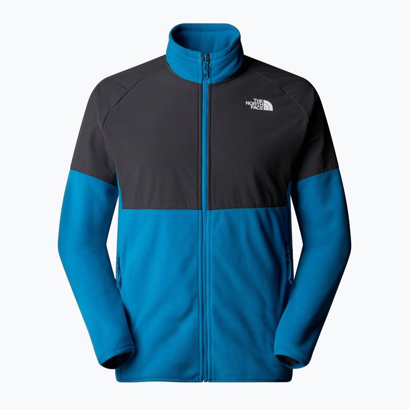 Felpa da uomo The North Face Glacier Heavyweight Full Zip dusk blue/asphalt grey 4