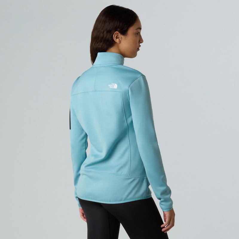 Felpa donna The North Face Mistyescape Fleece blue eclipse/black 3