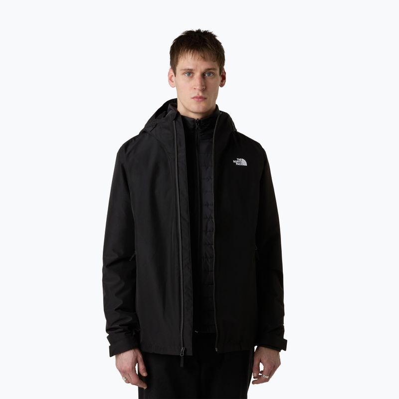 Giacca 3 in 1 da uomo The North Face Carto Mono Triclimate Hooded black
