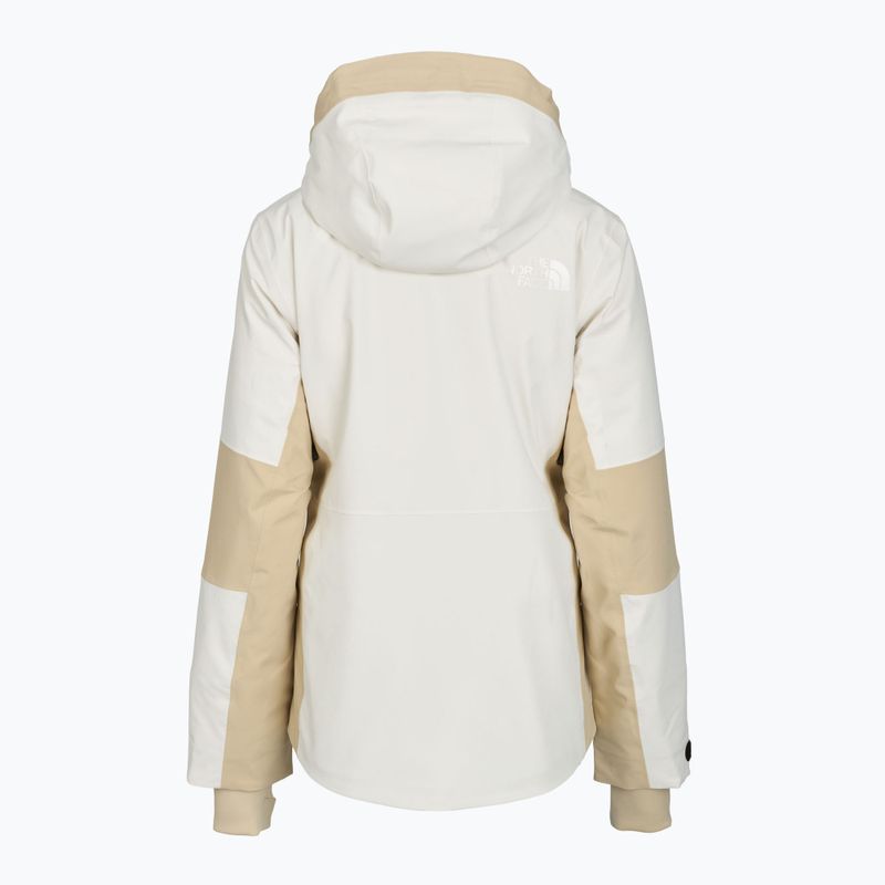 Giacca da sci da donna The North Face Lenado white dune/gravel 6