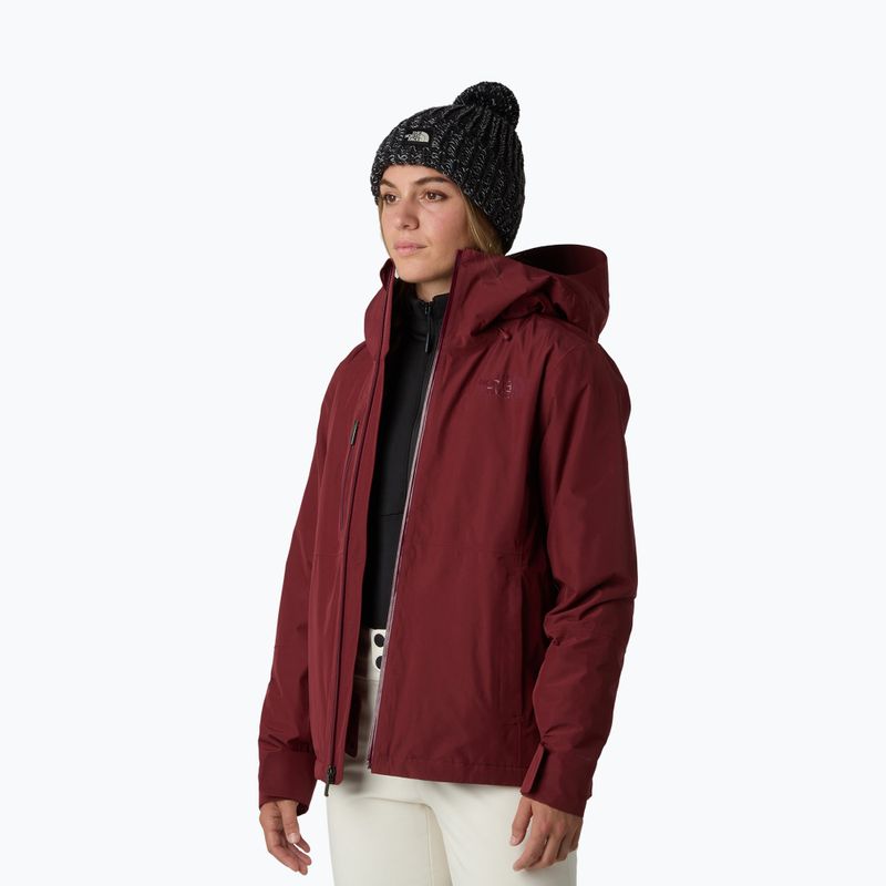 Giacca da sci da donna The North Face Descendit sumac 3