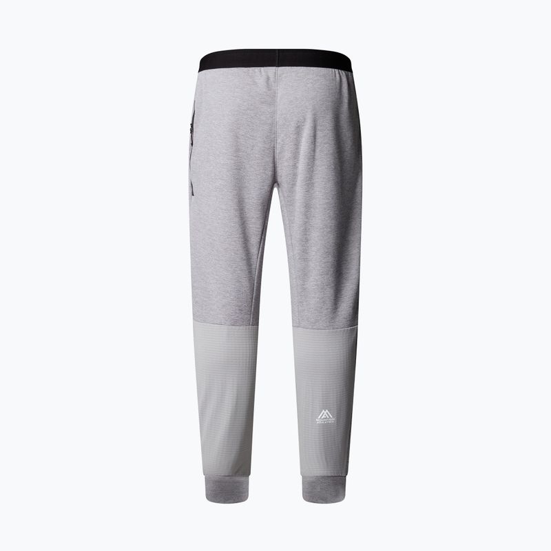 Pantaloni da uomo The North Face Mountain Athletics Fleece grigio chiaro mélange/grigio meld 2