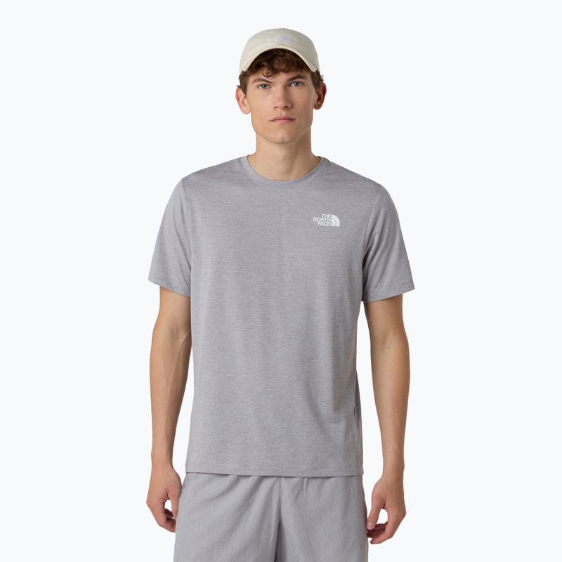 T-shirt uomo The North Face 24/7 Reg pale grey heather