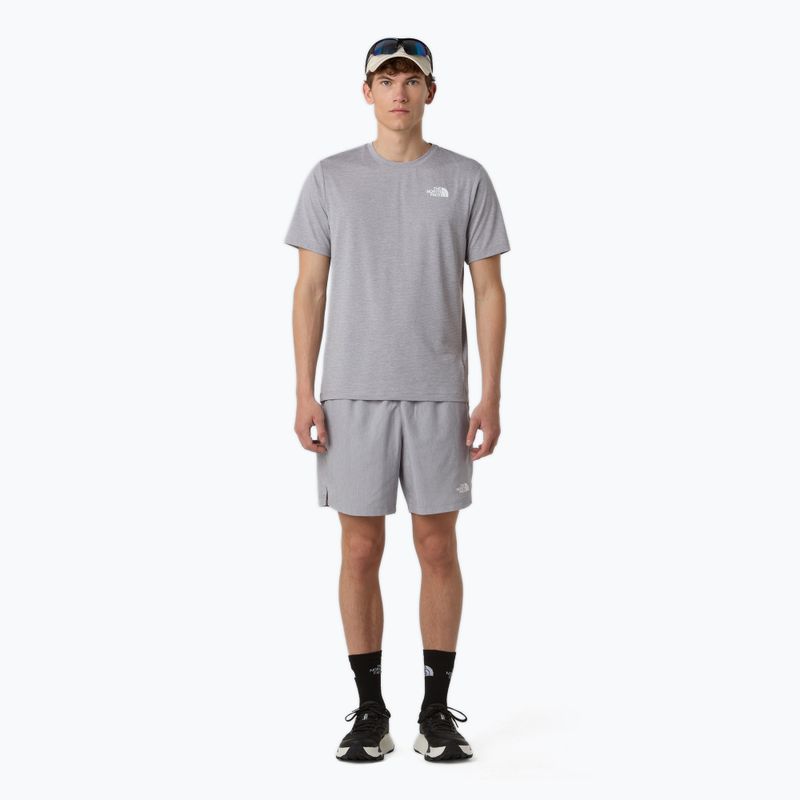 T-shirt uomo The North Face 24/7 Reg pale grey heather 2