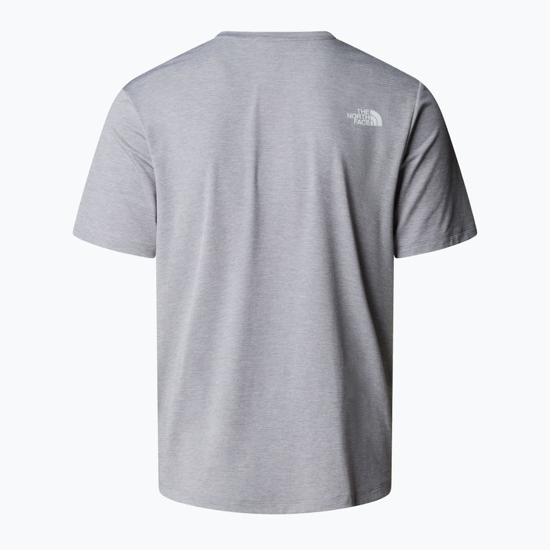 T-shirt uomo The North Face 24/7 Reg pale grey heather 5