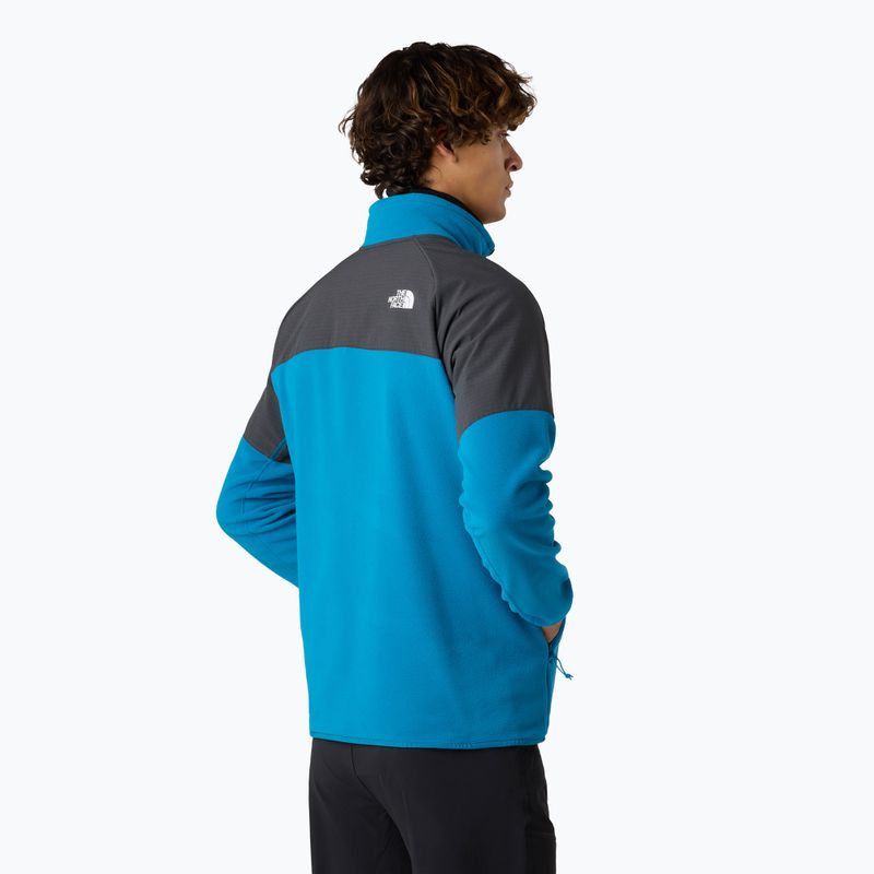 Felpa da uomo The North Face Glacier Heavyweight 1/2 Zip dusk blue/asphalt grey 3