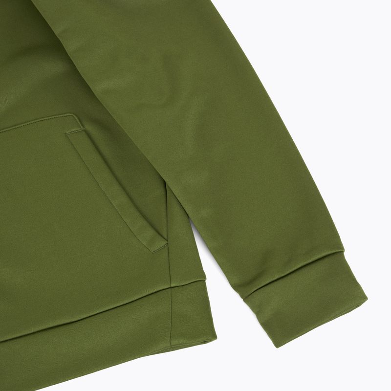 Felpa da uomo The North Face Reaxion Fleece Full Zip Hoodie verde bosco/nero 4