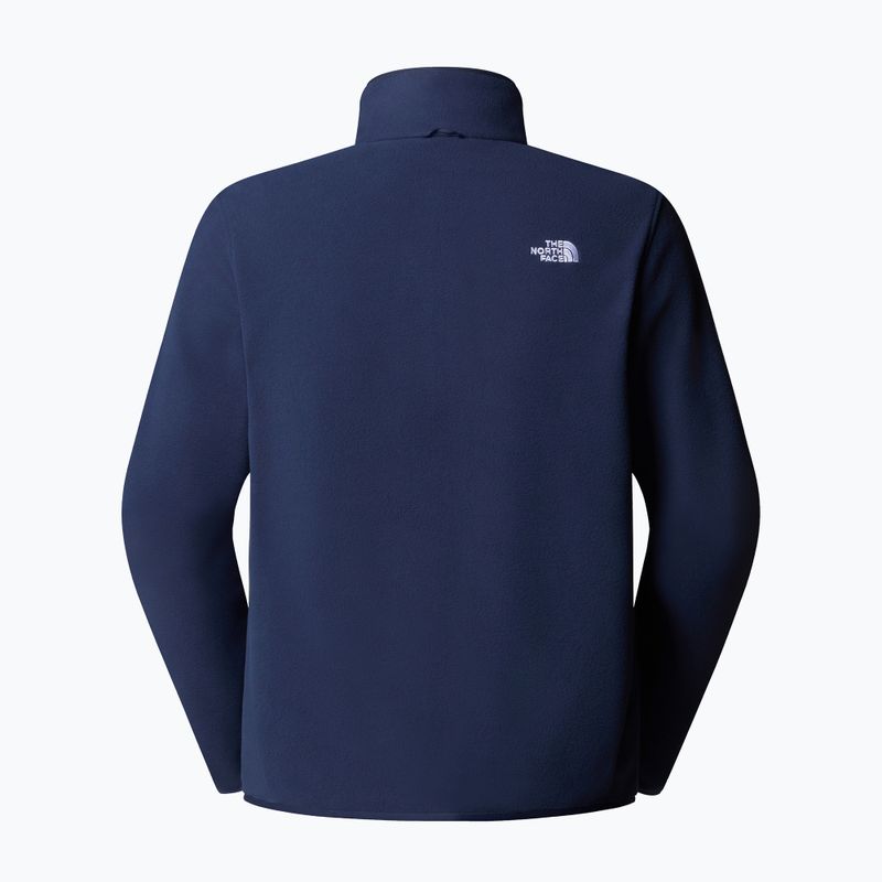 Felpa in pile da uomo The North Face Glacier Fleece summit navy 5