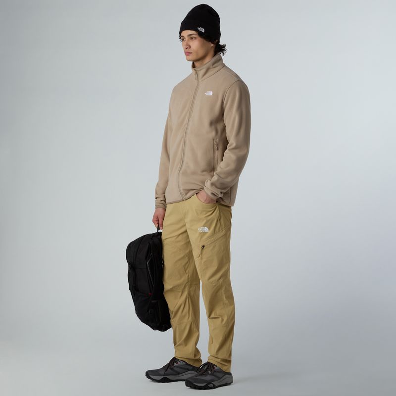 Felpa in pile da uomo The North Face Glacier Fleece grigio fungo 2