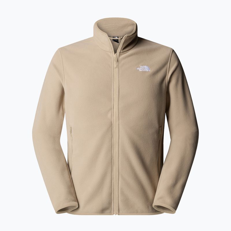 Felpa in pile da uomo The North Face Glacier Fleece grigio fungo 5