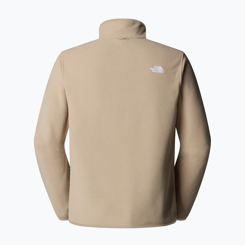 Felpa in pile da uomo The North Face Glacier Fleece grigio fungo 6