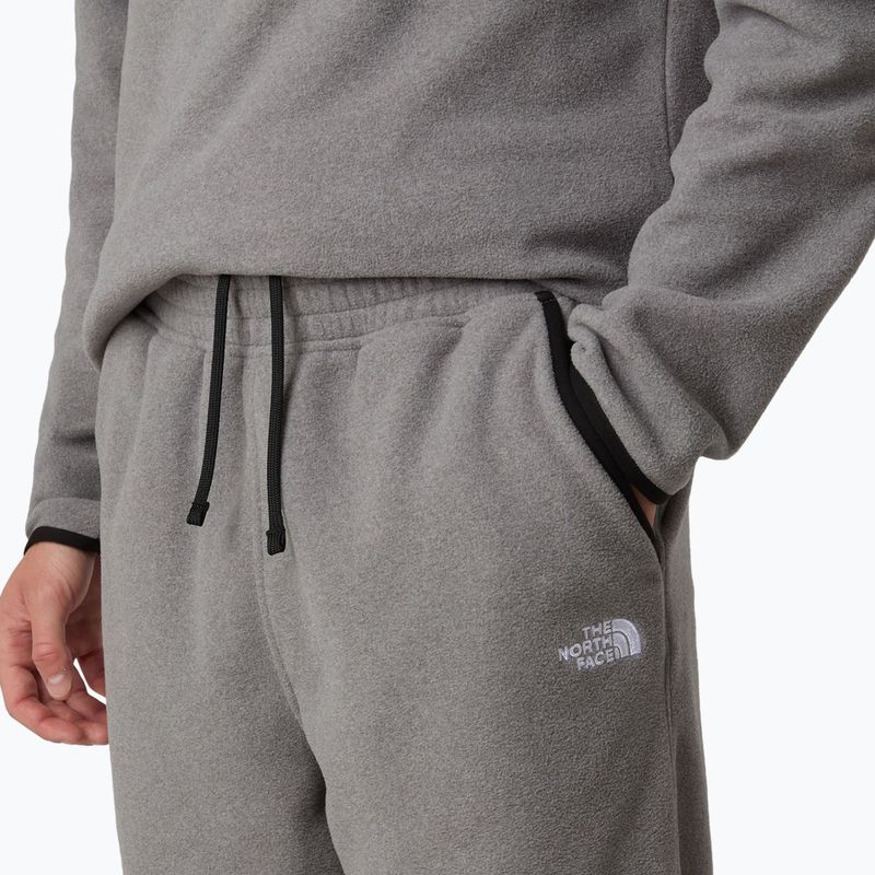 Pantaloni da uomo The North Face Glacier Fleece grigio erica medio 4