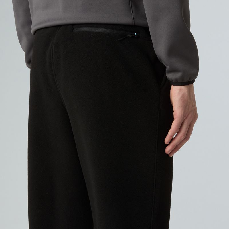 Pantaloni da uomo The North Face Glacier Fleece nero 5