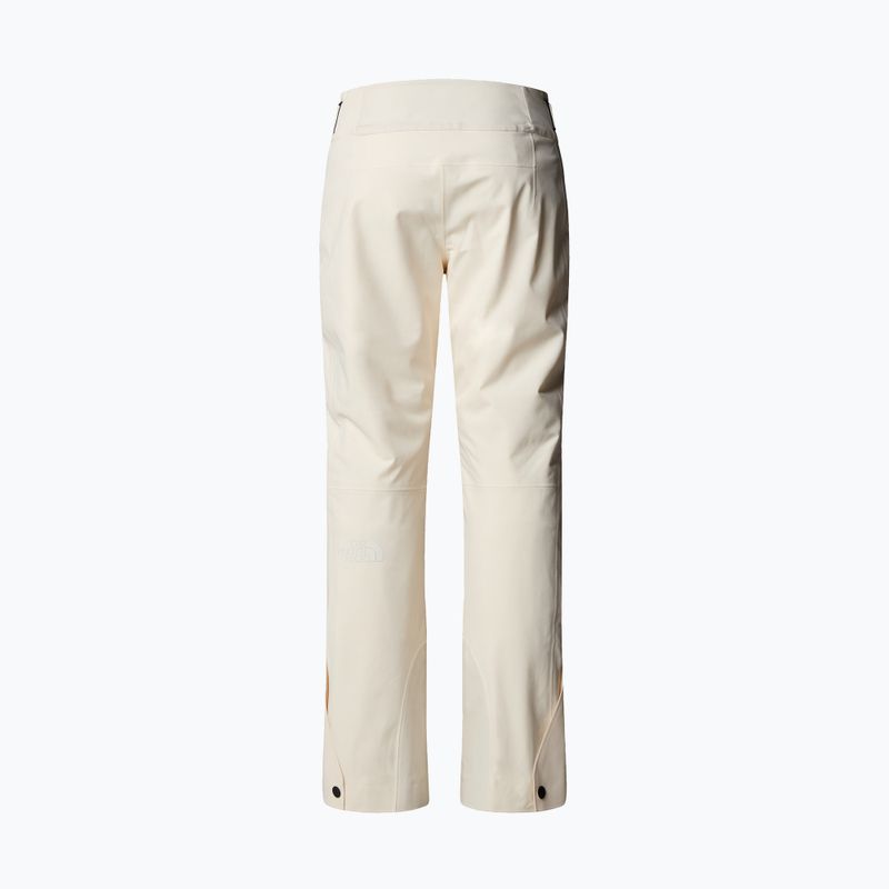 Pantaloni da sci da donna The North Face Lenado Regular white dune 5