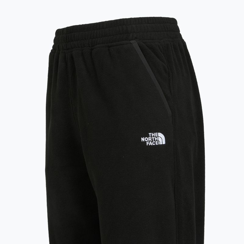 Pantaloni da donna The North Face Glacier Fleece nero 3
