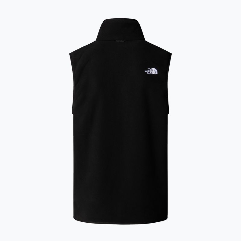 Gilet da uomo The North Face Glacier Fleece black 6