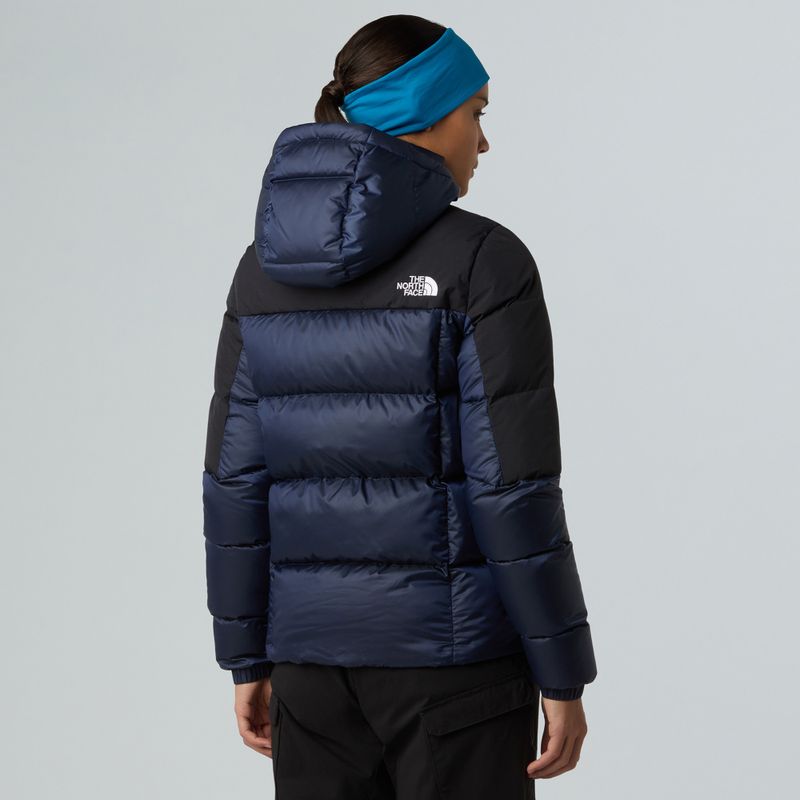 Piumino da donna The North Face Diablo Down 2.0 Hooded estate blu/nero heather 3