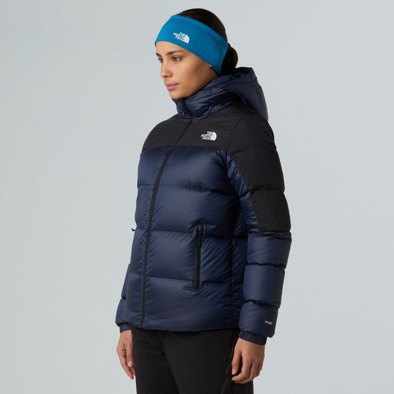 Piumino da donna The North Face Diablo Down 2.0 Hooded estate blu/nero heather 4