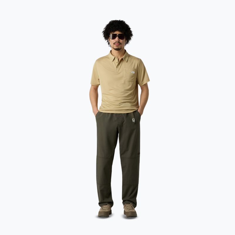 Polo da uomo The North Face New Tanken Polo khaki stone 2