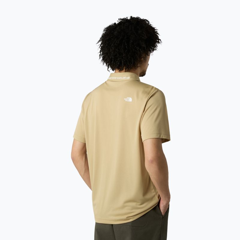 Polo da uomo The North Face New Tanken Polo khaki stone 3