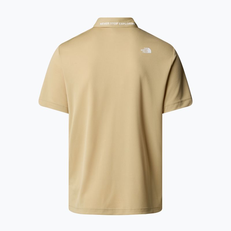 Polo da uomo The North Face New Tanken Polo khaki stone 5