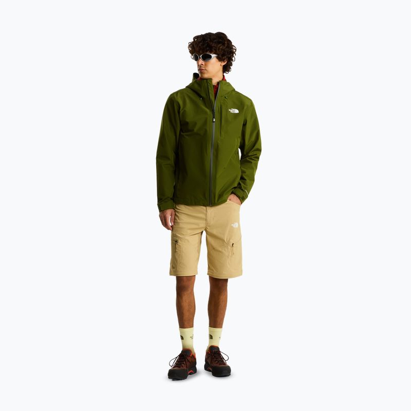 Pantaloni da trekking da uomo The North Face Exploration Regular Tapered Convertible khaki stone 2