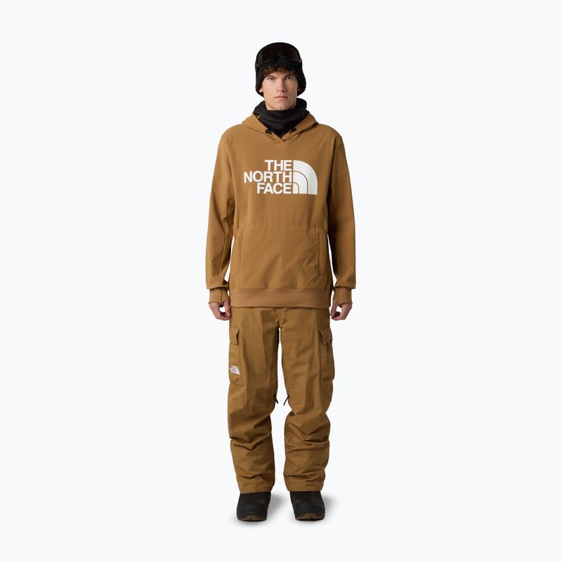Felpa uomo The North Face Tekno Logo Hoodie utility brown 2