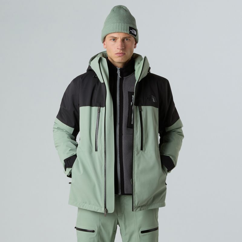 Giacca da sci da uomo The North Face Chakal slate moss/black 4