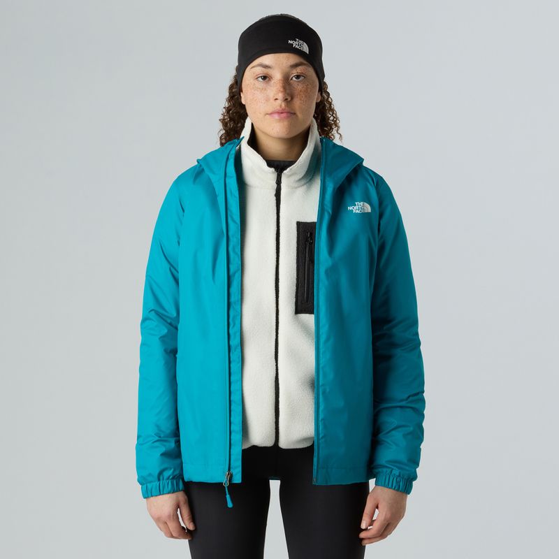 Giacca antipioggia da donna The North Face Quest deep teal 4