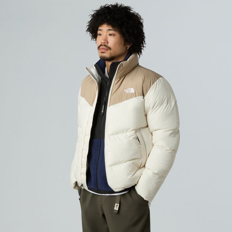 Giacca da uomo The North Face Saikuru grigio fungo/bianco dun 4