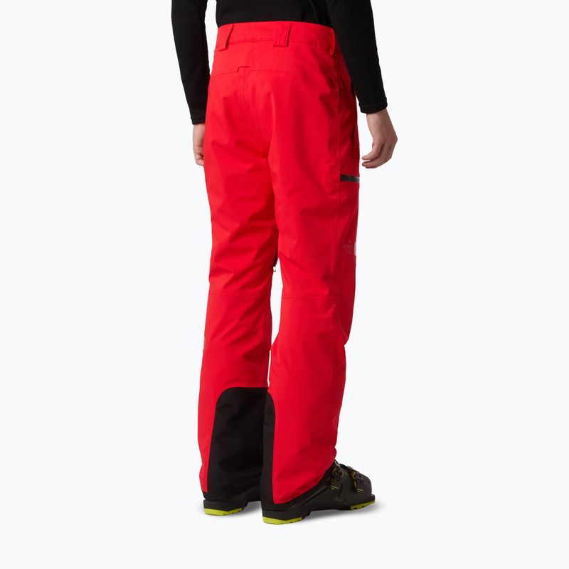 Pantaloni da sci da uomo The North Face Chakal Regular elevation red 3