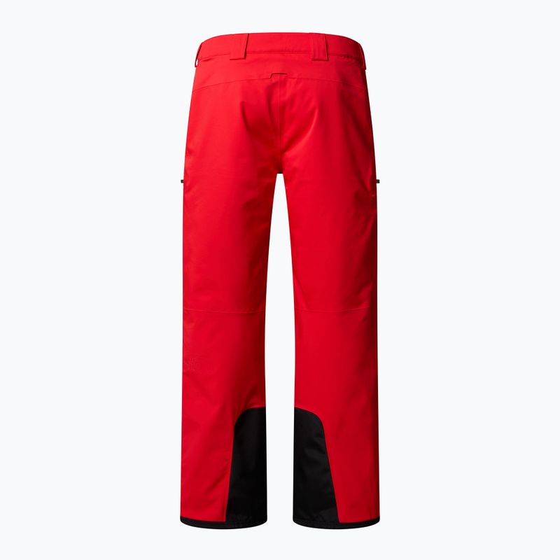 Pantaloni da sci da uomo The North Face Chakal Regular elevation red 2