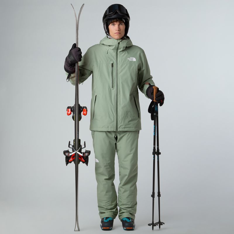 Giacca da sci da uomo The North Face Descendit slate moss 2