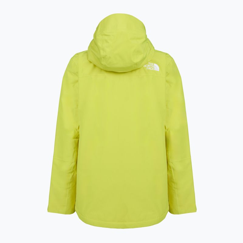 Giacca da sci da uomo The North Face Descendit fizz lime 2