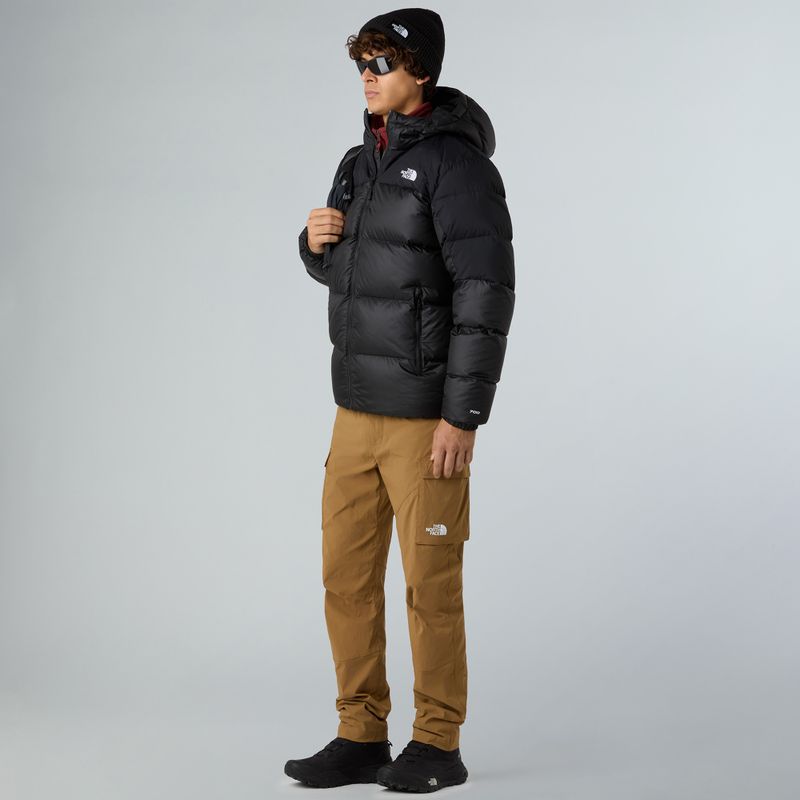 Piumino da uomo The North Face Diablo Down 2.0 Hoodie nero/nero/piuma riciclata 2