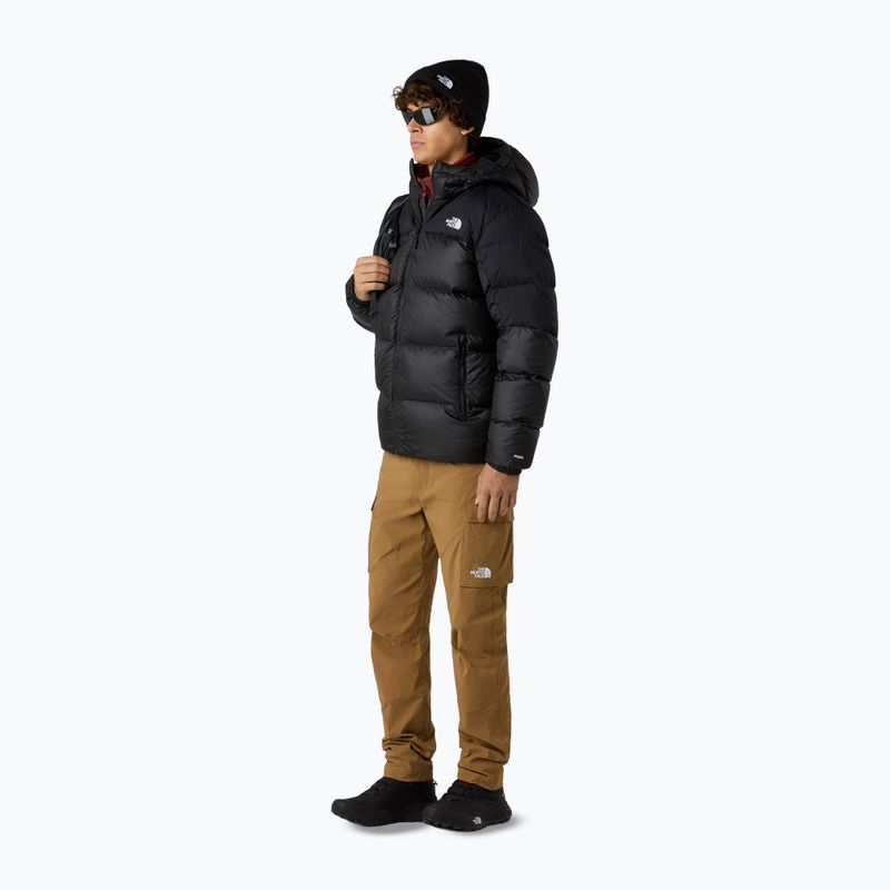 Piumino da uomo The North Face Diablo Down 2.0 Hoodie nero/nero/piuma riciclata 2