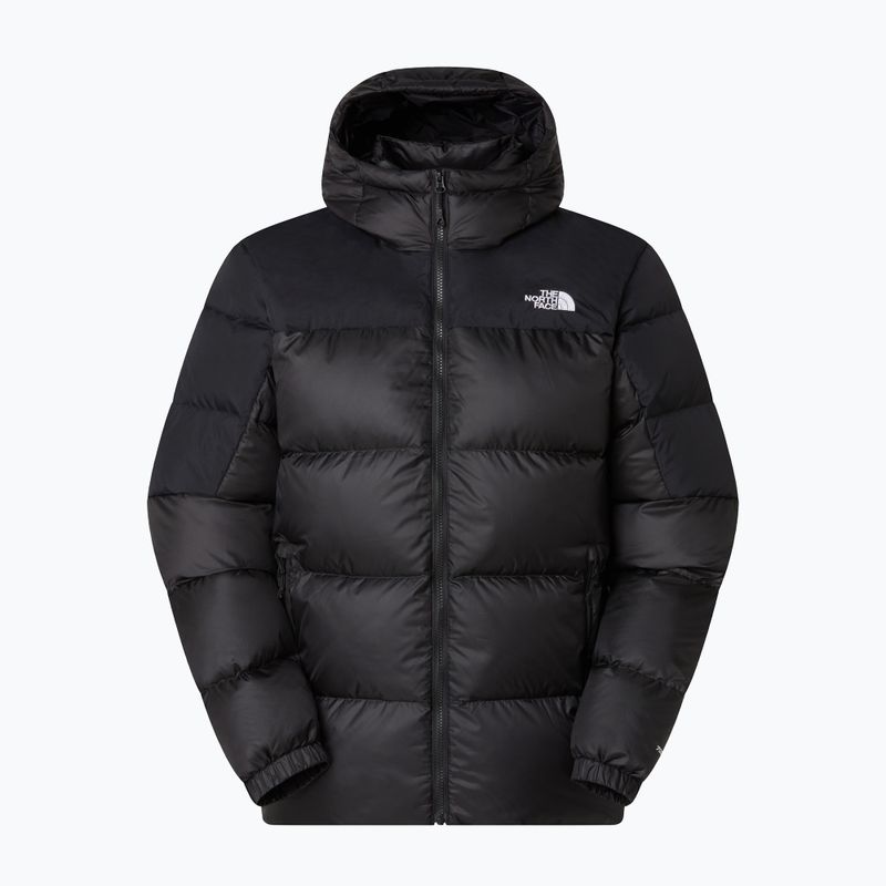 Piumino da uomo The North Face Diablo Down 2.0 Hoodie nero/nero/piuma riciclata 5